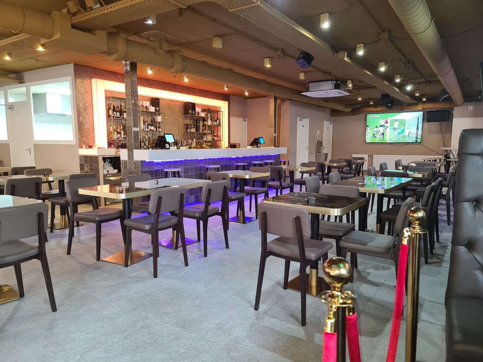 Experience the vibrant atmosphere of Tropicana Lounge in Amsterdam, an African-inspired restaurant and bar offering a selection of flavorful grilled dishes, tropical cocktails, and a cozy lounge area perfect for dining, relaxation, and events.