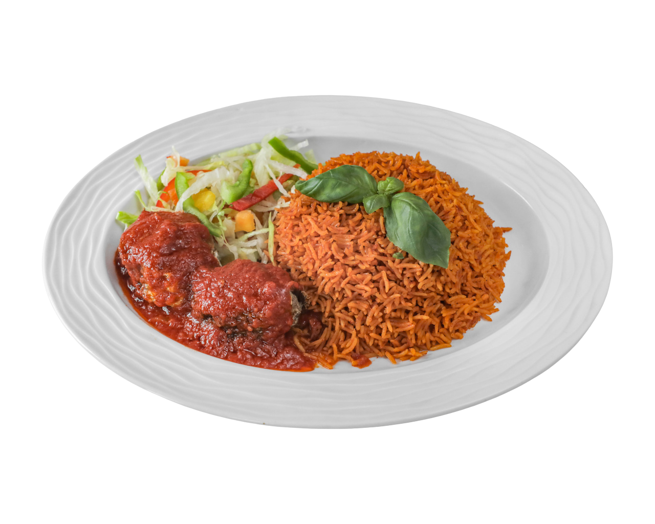 Jollof Rice with Beef
